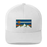 Colorado Flag Colorado Underground Retro Trucker Cap