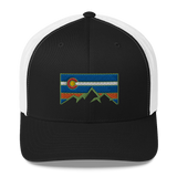 Colorado Flag Colorado Underground Retro Trucker Cap