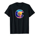 Colorado Mountain Colorado C Graphic - MountainSunset Design T-Shirt