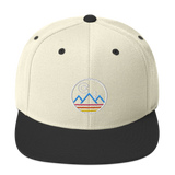 Colorado Throwback Mountains Classic Snapback Hat