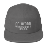 Colorado Underground Hat CO Five Panel Cap