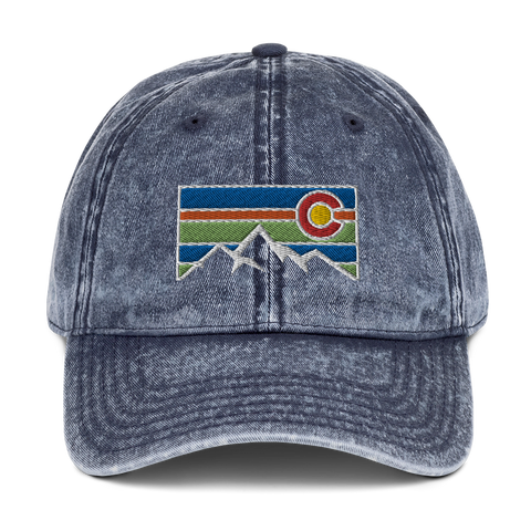 Colorado Underground Logo Vintage Cotton Twill Cap
