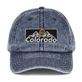 Colorado Retro Vintage Design Vintage Cotton Twill Cap