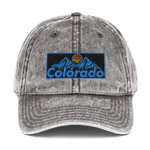 Colorado Retro 80's Design Vintage Cotton Twill Cap