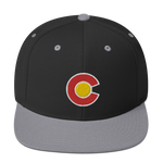 Colorado Flag C Classic Snapback Hat