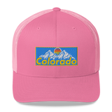 Colorado Retro Design Retro Trucker Hat