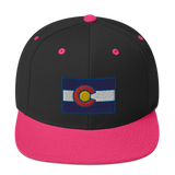 Colorado Flag Classic Snapback Hat