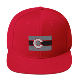 Colorado Black Flag Classic Snapback Hat