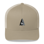 Colorado Tree Two Tone Design Retro Trucker Cap