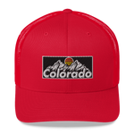 Colorado Vintage Design Retro Trucker Cap