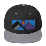 Colorado Geometric Mountains Classic Snapback Hat