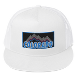 Colorado Mountain Retro Design Colorado Underground Trucker Cap
