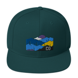 Colorado Mountains Classic Snapback Hat
