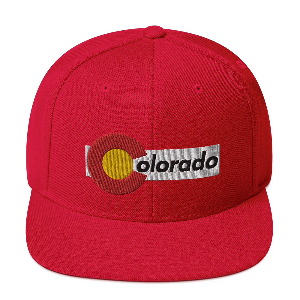 Colorado Flag C Classic Snapback Hat – Colorado Underground