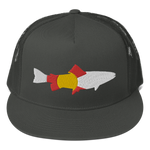 Colorado River Trout Classic Flat Bill Trucker Hat