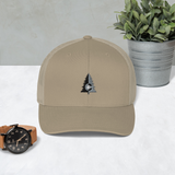 Colorado Tree Two Tone Design Retro Trucker Cap