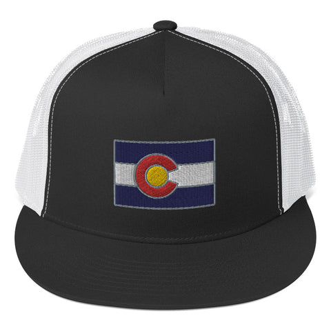 Colorado Flag Trucker Cap