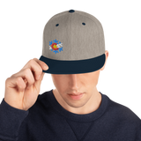 Colorado Flag Snowflake Classic Snapback Hat