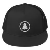 Colorado Underground Tree Classic Flat Bill Trucker Hat
