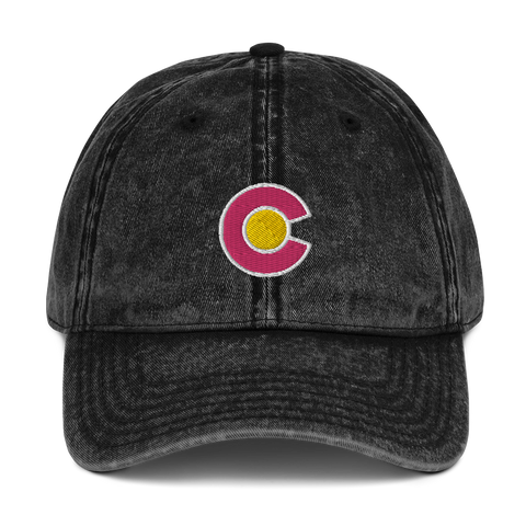 Colorado C Classic Vintage Cotton Twill Cap