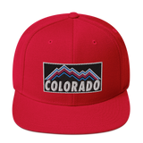 Colorado 80's 90's Mountains Classic Snapback Hat