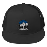 Colorado Mountain Landscape Classic Mountain Patch Trucker Cap