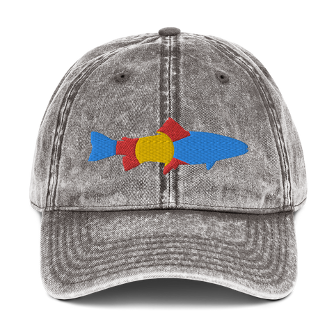 Colorado Trout Vintage Cotton Twill Cap