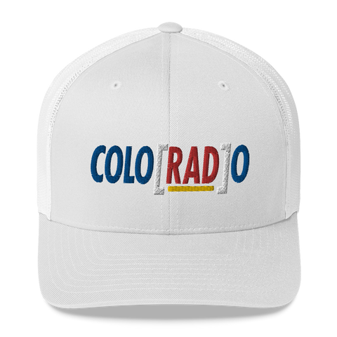 Colo[RAD]o 3D Puff Retro Trucker Hat