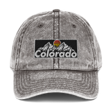 Colorado Retro Vintage Design Vintage Cotton Twill Cap