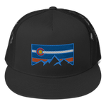 Colorado Flag Colorado Underground Patch Logo Trucker Cap